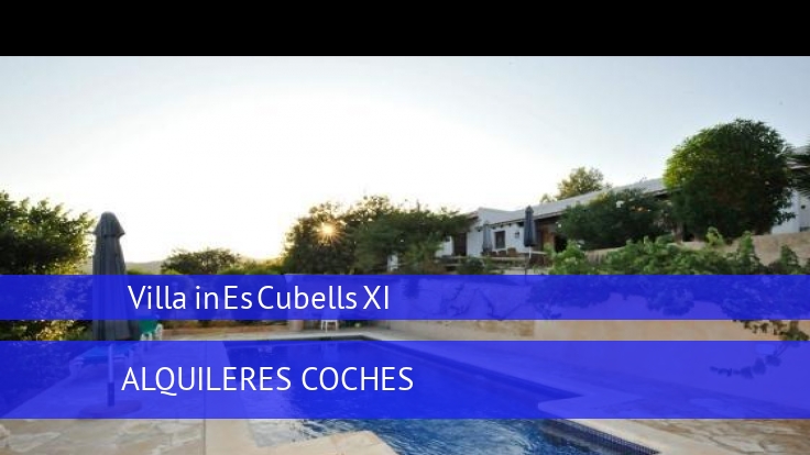 Villa in Es Cubells XI 