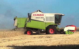Комбайн зерноуборочный CLAAS MEGA-360