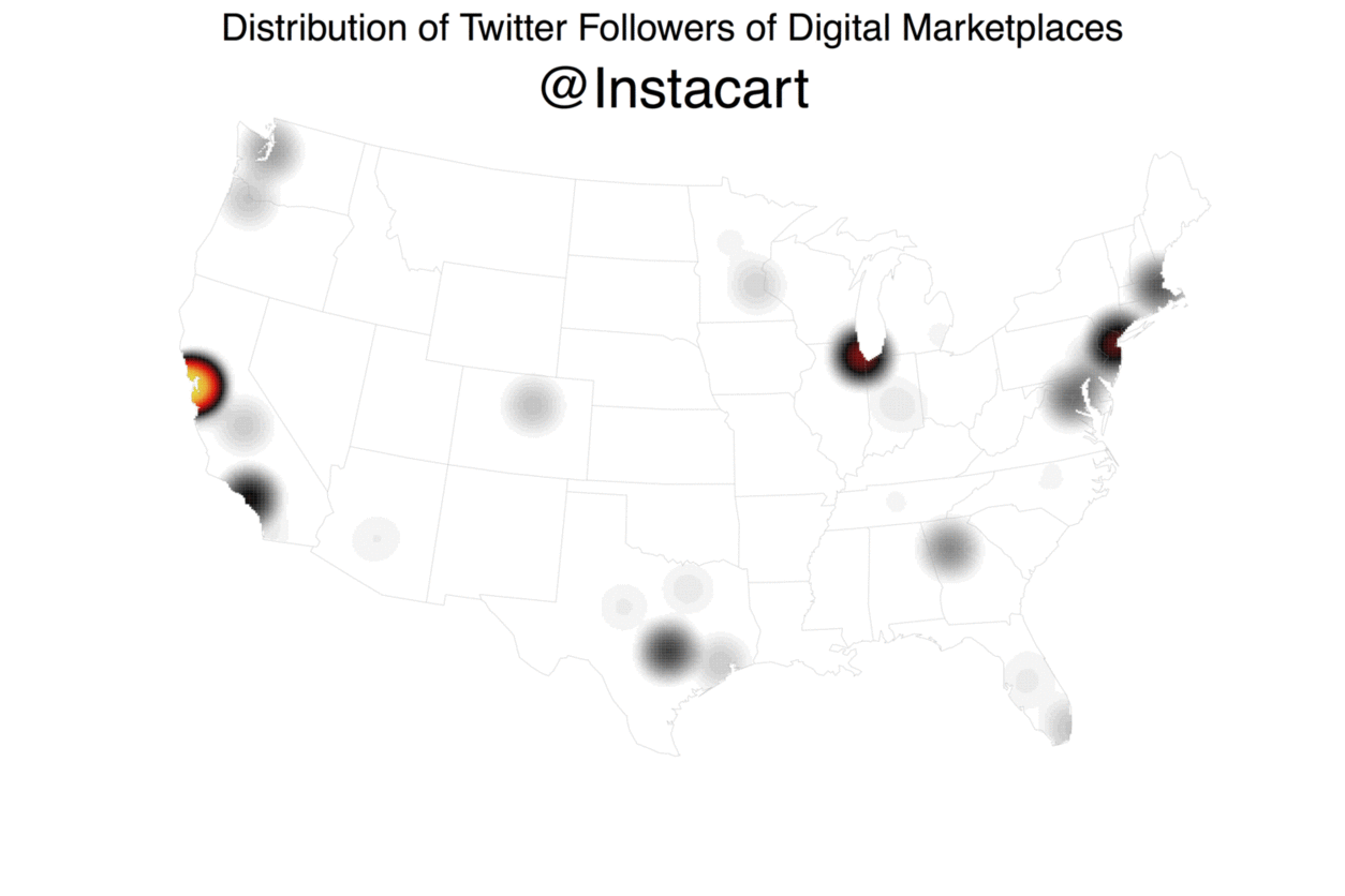 Mapping Twitter Followers in R