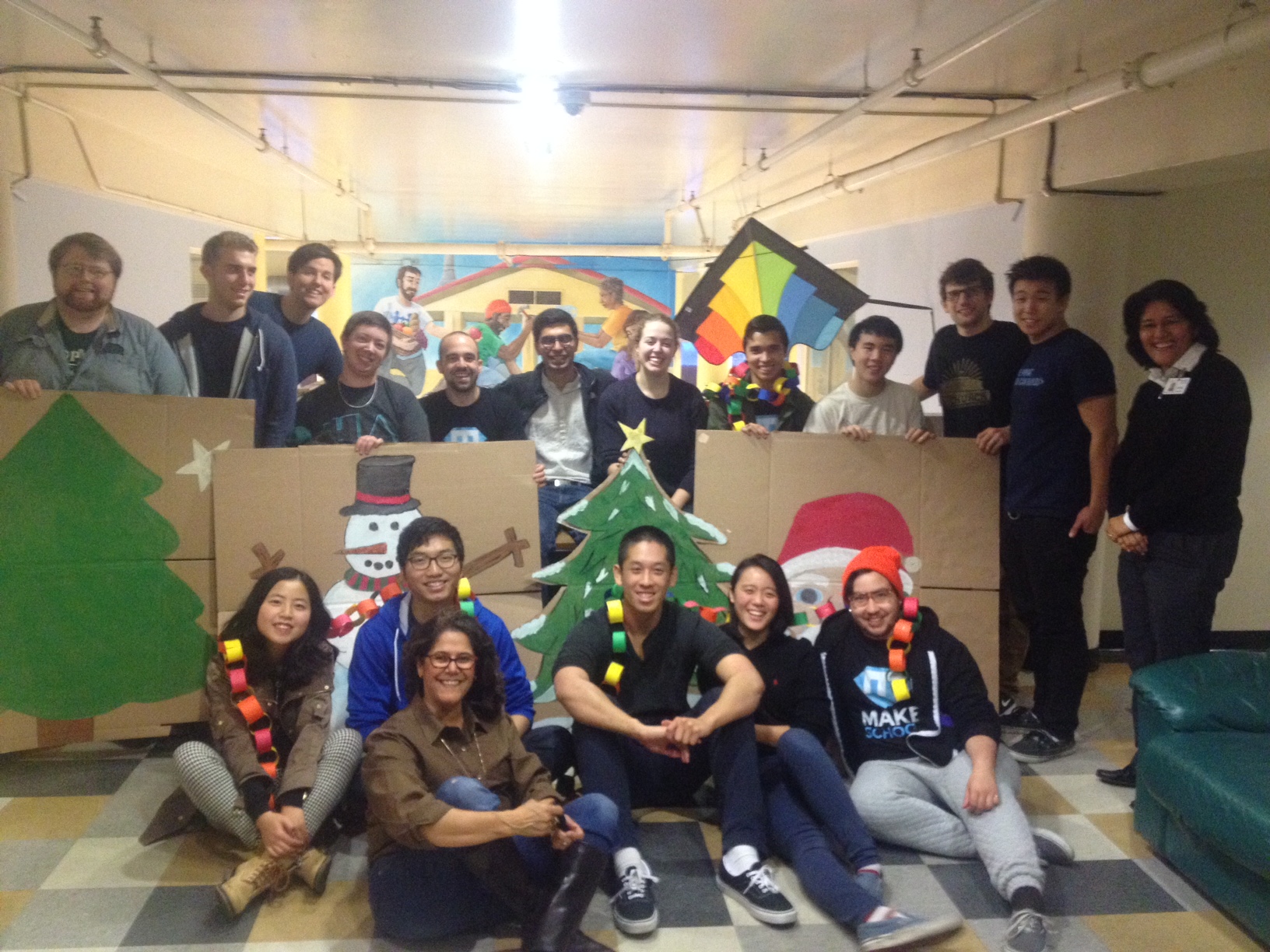MakeSchool Team and Students Volunteer at MSC Homeless Shelter MakeSchool Team and Students Volunteer at MSC Homeless Shelter
