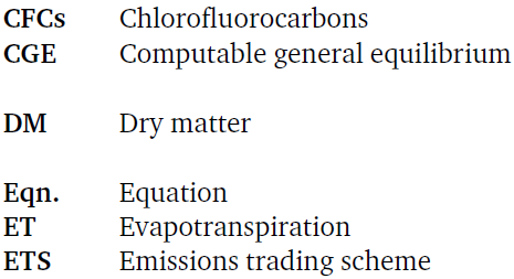 Abbreviations page
