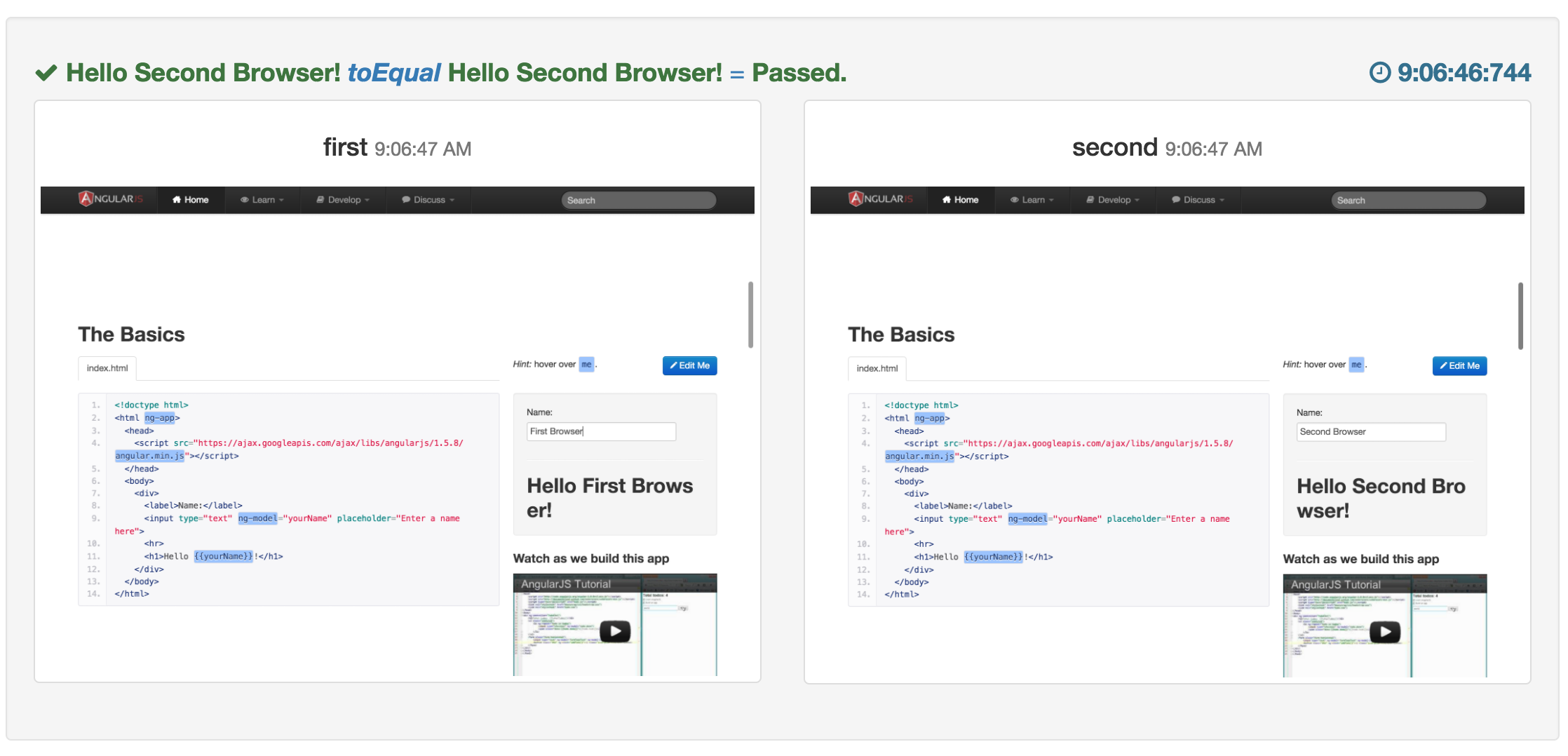 Screenshoter multi browsers