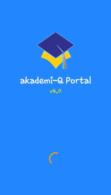 Splashscreen akademi-Q Portal