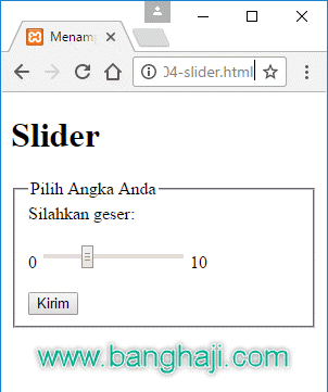 Slider HTML5