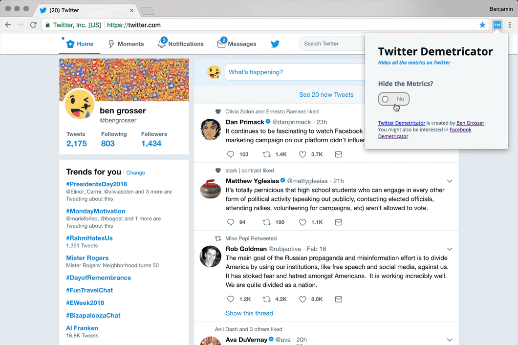 Twitter Screenshot