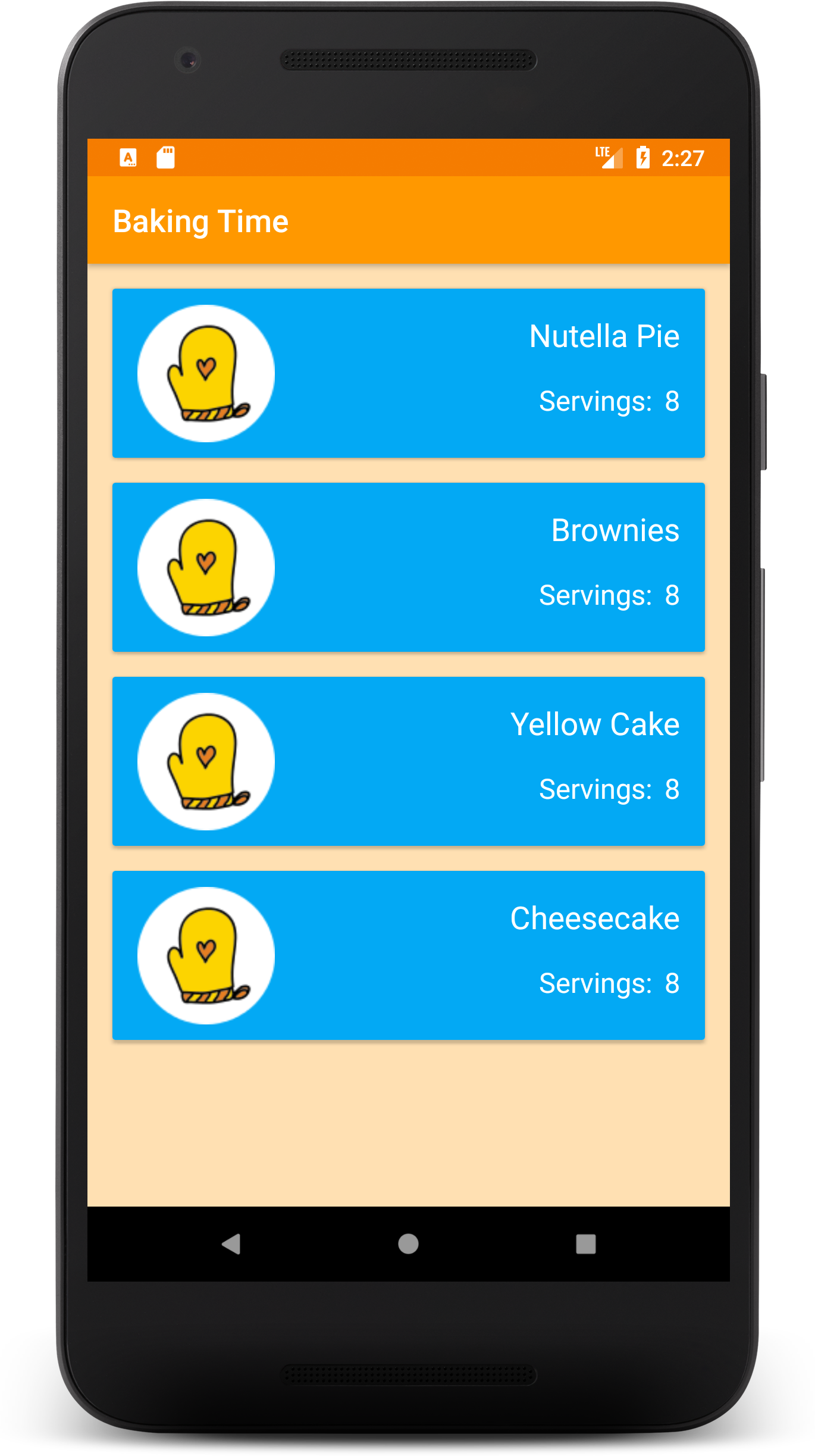 mobile app opening screen