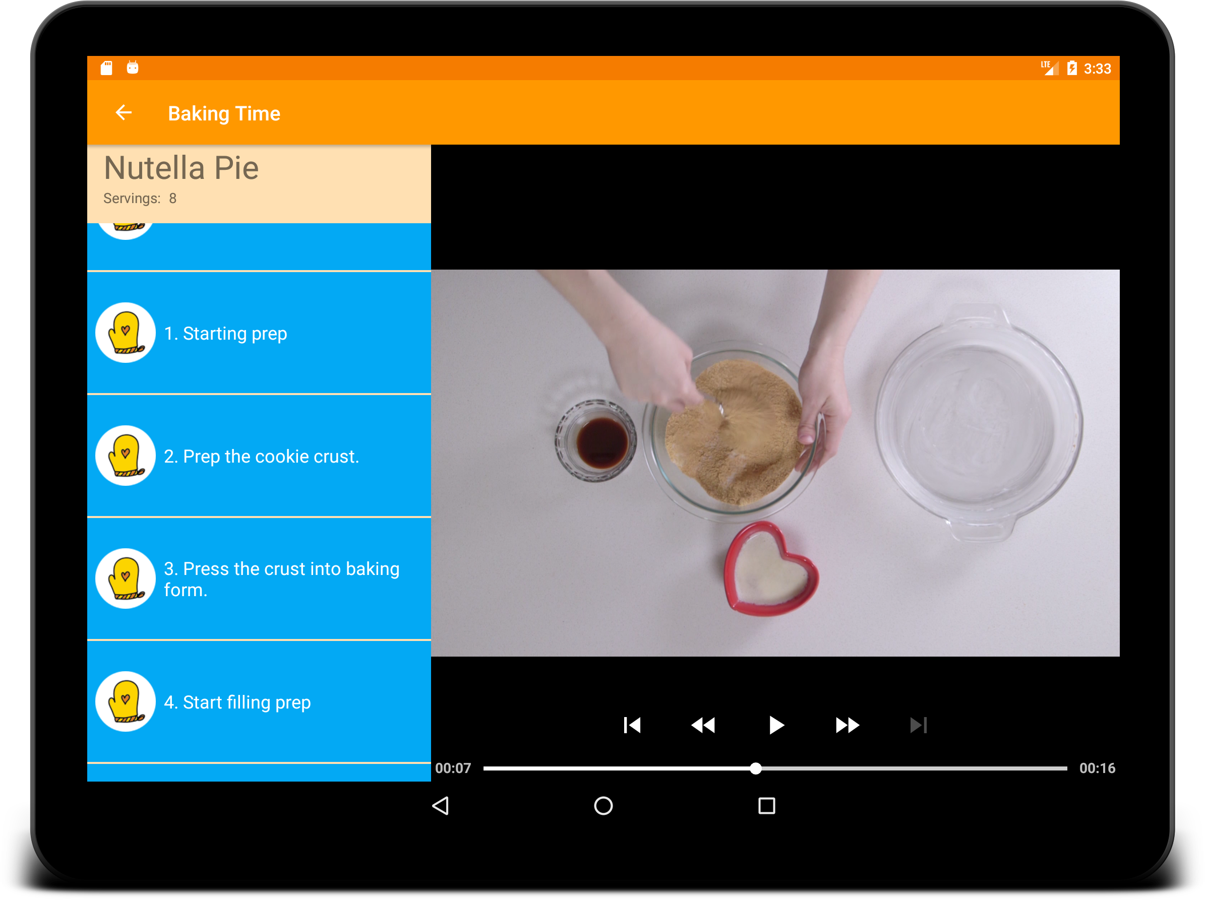 tablet master flow detail
