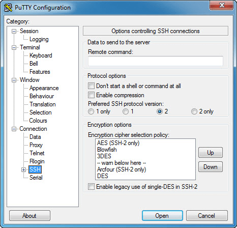 use putty to download files