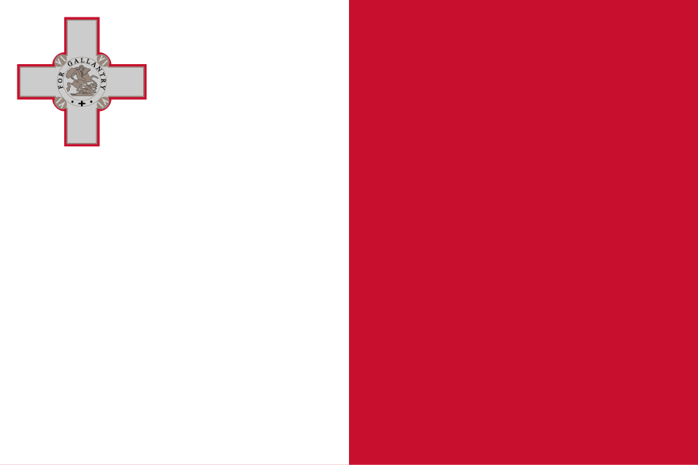 Malta flag redesign using Brazilian layout : r/vexillology