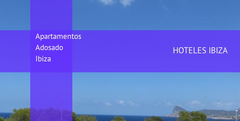 Apartamentos Adosado Ibiza booking