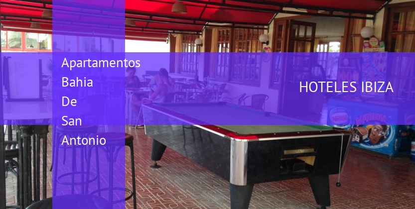 Apartamentos Bahia De San Antonio booking