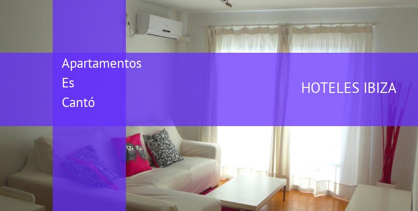Apartamentos Es Cantó barato