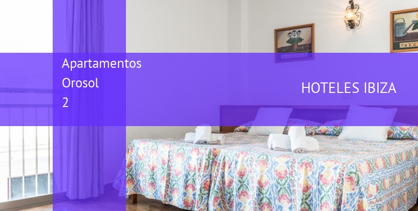 Apartamentos Orosol 2 booking