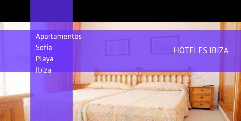 Apartamentos Sofía Playa Ibiza barato