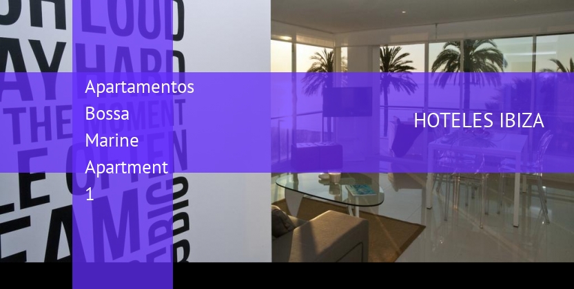 Apartamentos Bossa Marine Apartment 1 baratos