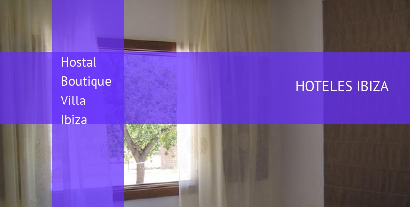Hostal Boutique Villa Ibiza baratos