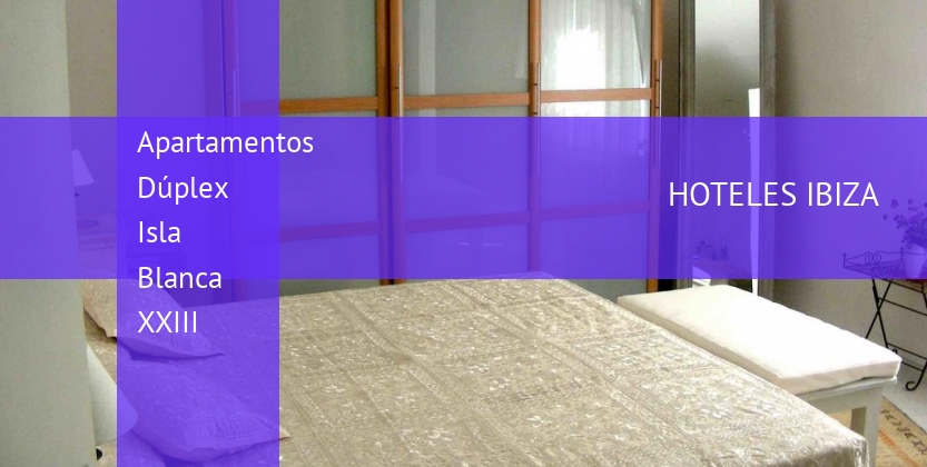 Apartamentos Dúplex Isla Blanca XXIII booking
