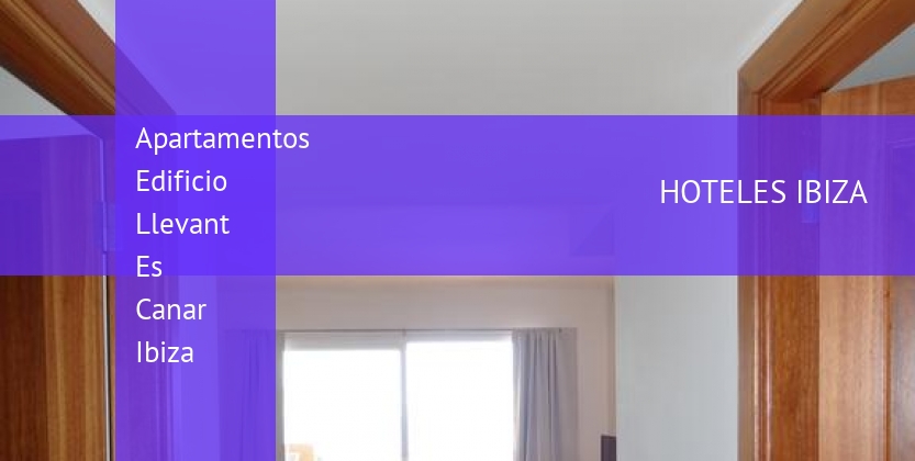Apartamentos Edificio Llevant Es Canar Ibiza baratos
