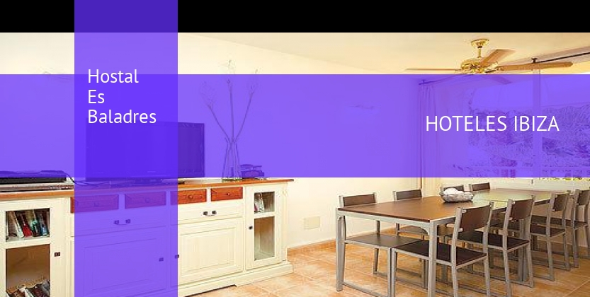 Hostal Es Baladres booking