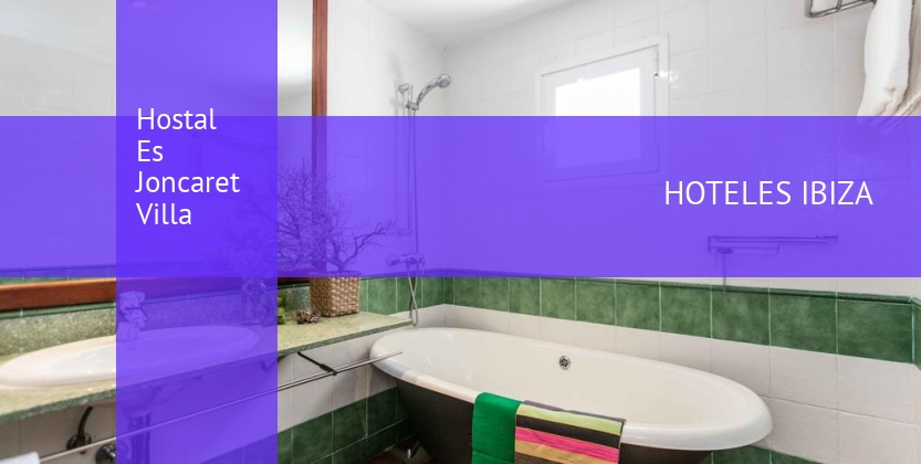 Hostal Es Joncaret Villa booking