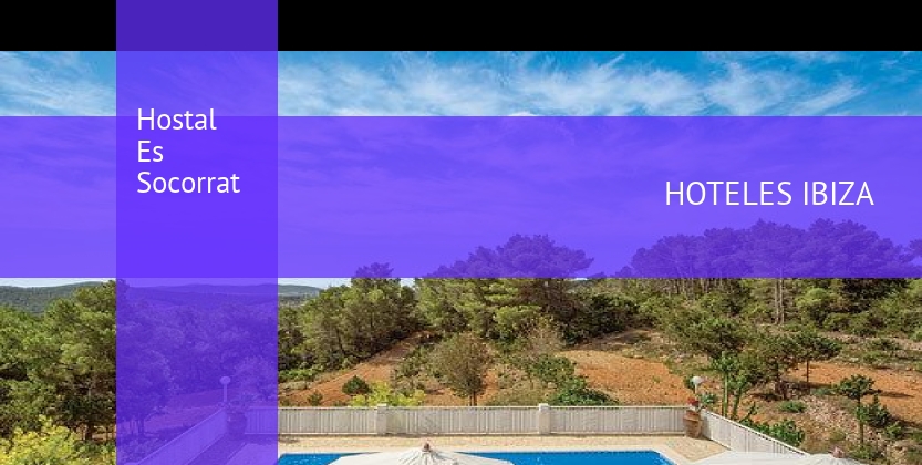 Hostal Es Socorrat booking