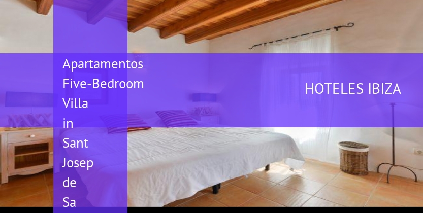 Apartamentos Five-Bedroom Villa in Sant Josep de Sa Talaia / San Jose with Terrace baratos