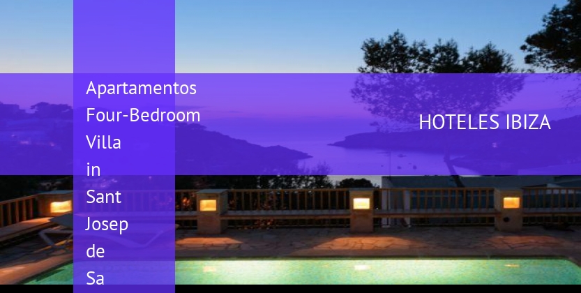 Apartamentos Four-Bedroom Villa in Sant Josep de Sa Talaia with Terrace II baratos