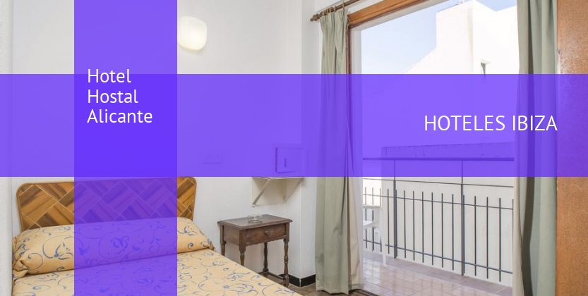 Hotel Hostal Alicante barato