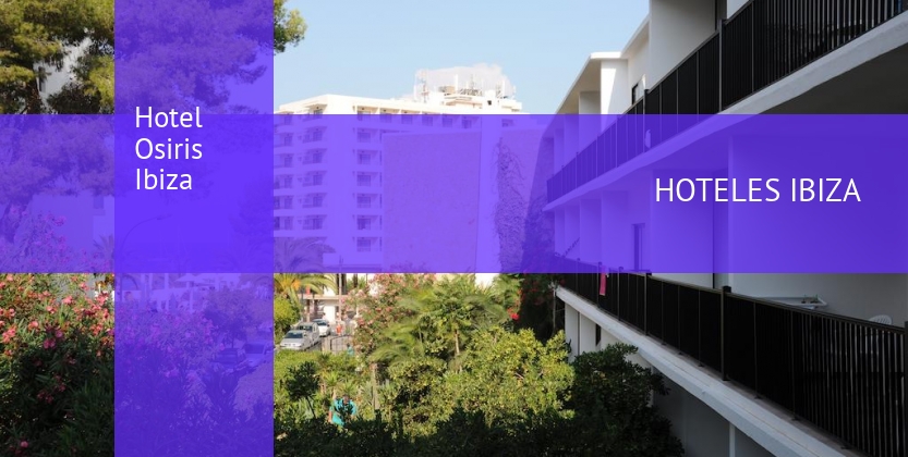 Hotel Osiris Ibiza baratos