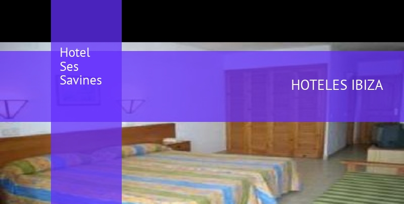 Hotel Ses Savines baratos