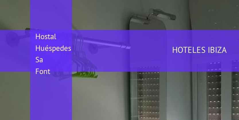 Hostal Huéspedes Sa Font barato