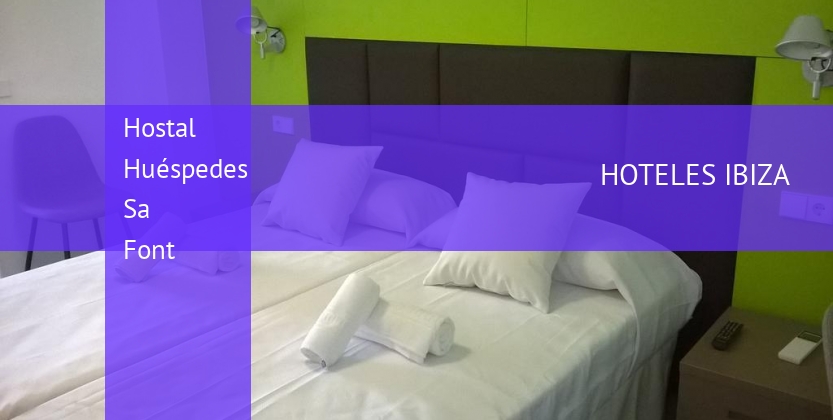 Hostal Huéspedes Sa Font baratos