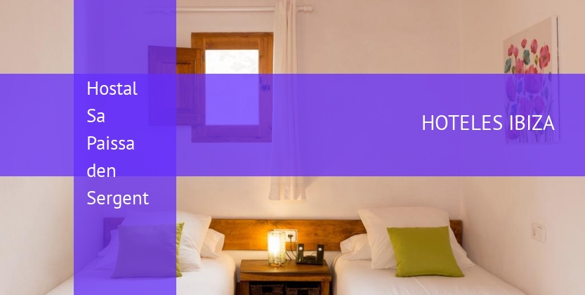 Hostal Sa Paissa den Sergent booking