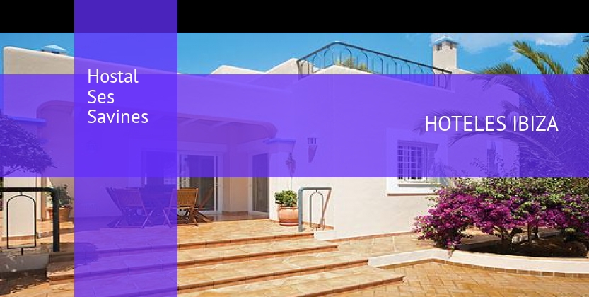 Hostal Ses Savines booking