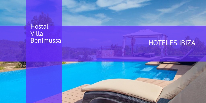 Hostal Villa Benimussa baratos