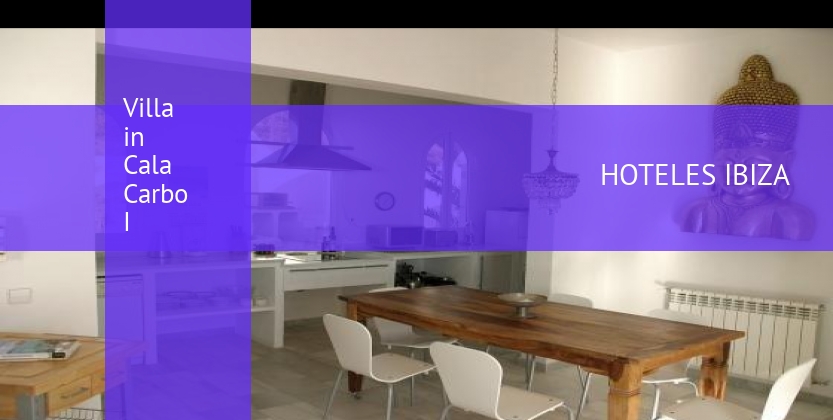 Villa in Cala Carbo I booking