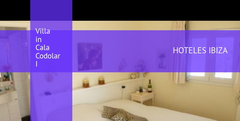 Villa in Cala Codolar I booking