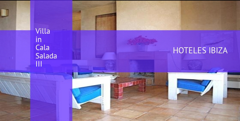 Villa in Cala Salada III baratos