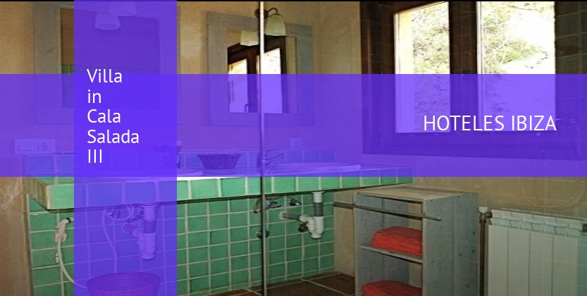 Villa in Cala Salada III booking