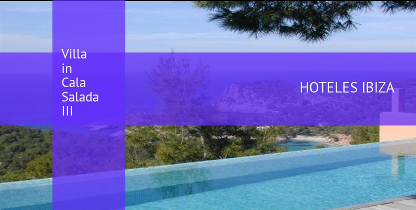 Villa Villa in Cala Salada III