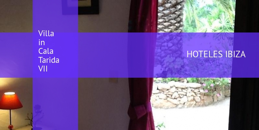 Villa in Cala Tarida VII booking