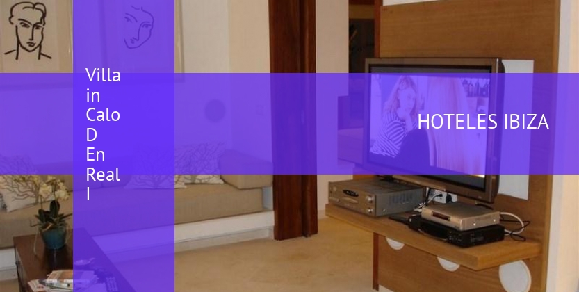 Villa in Calo D En Real I booking