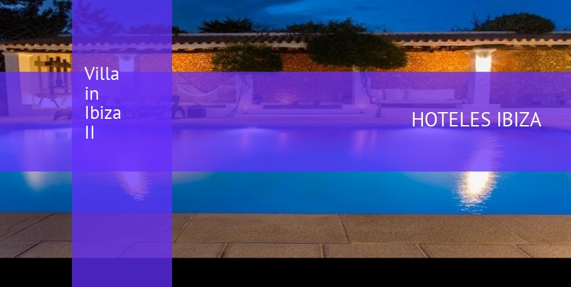 Villa in Ibiza II baratos