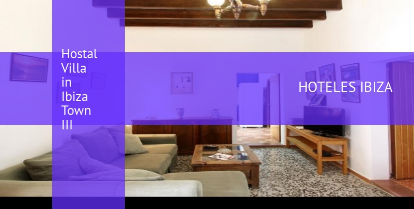 Hostal Villa in Ibiza Town III barato