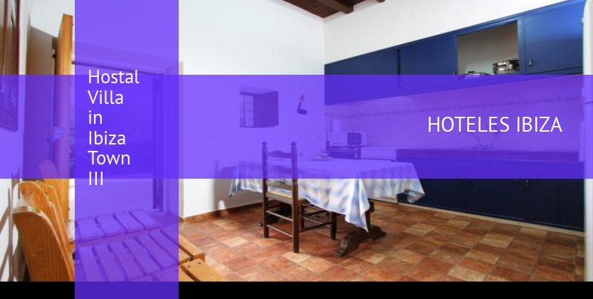 Hostal Villa in Ibiza Town III baratos