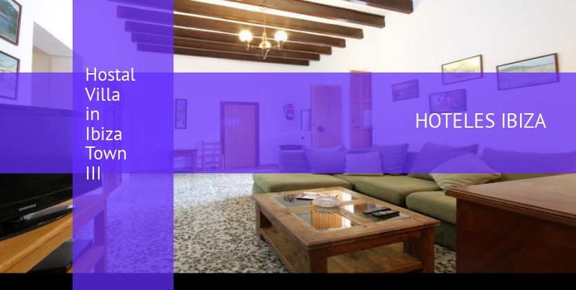 Hostal Villa in Ibiza Town III booking