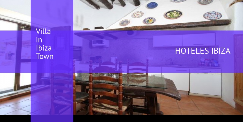 Villa in Ibiza Town booking