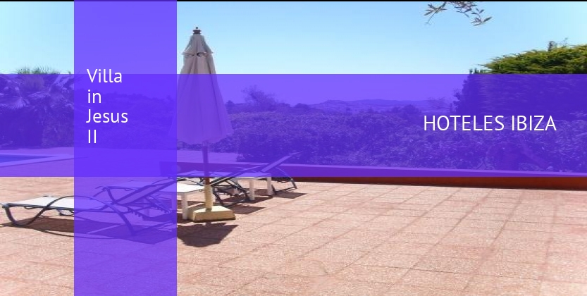 Villa in Jesus II booking