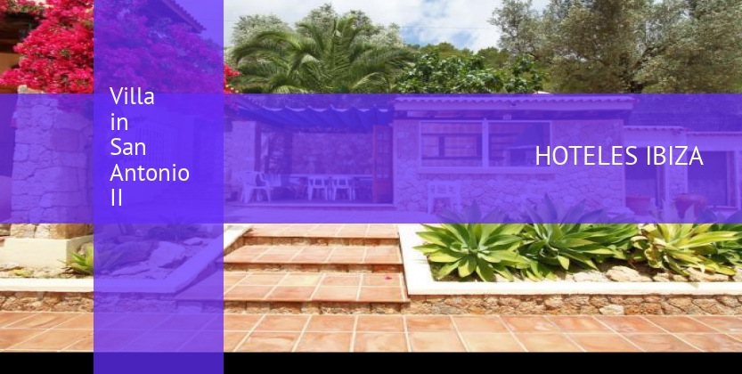 Villa in San Antonio II barato