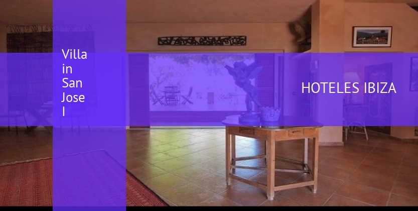 Villa in San Jose I booking